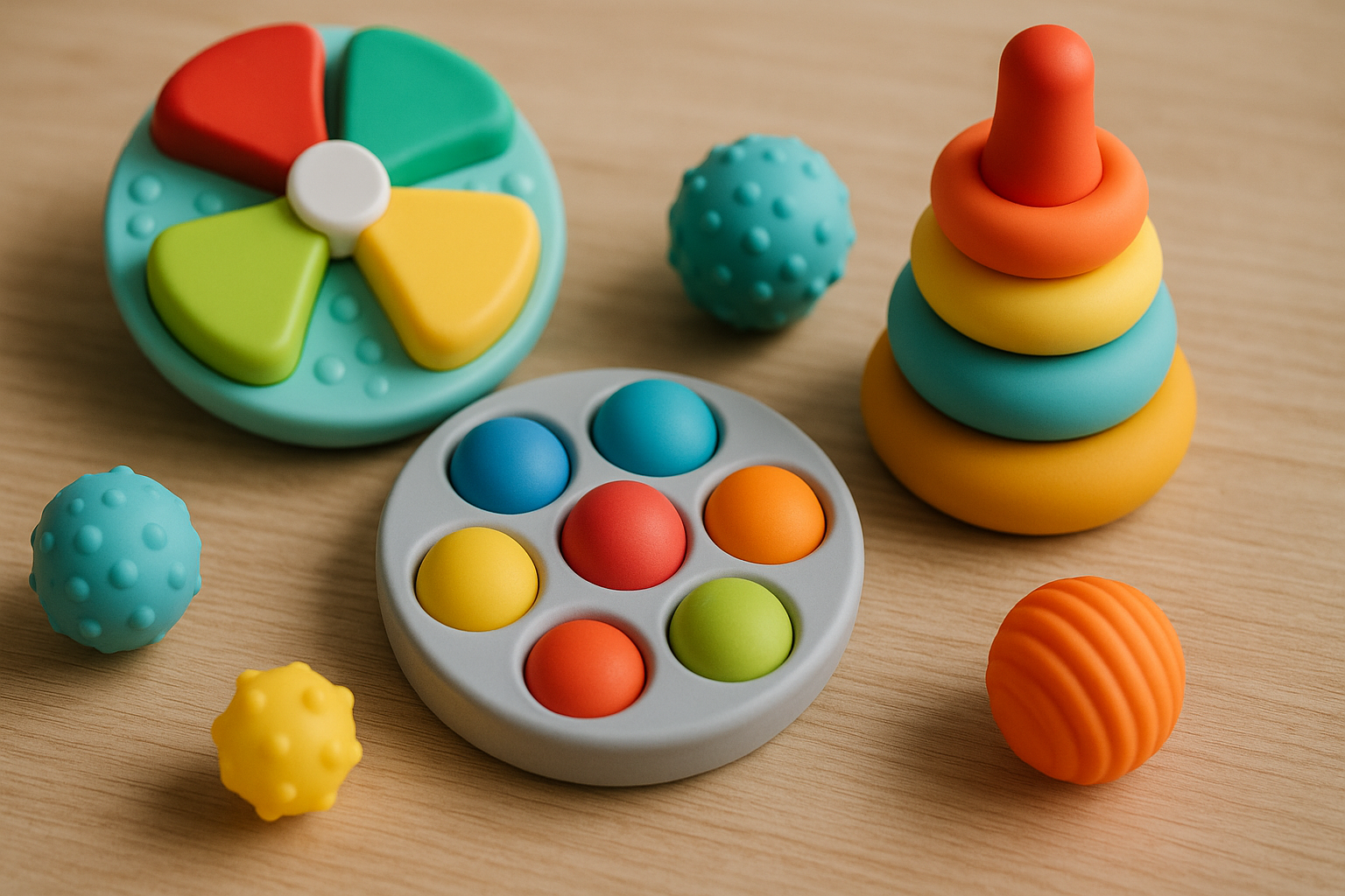 Сензорни играчки 12 м+