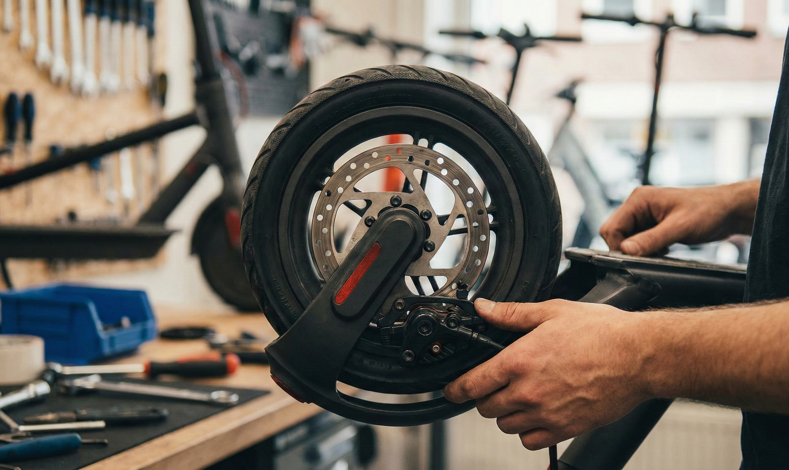 какви спирачки да изберем за тротинетката?