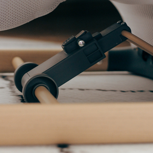 Люлеещ се стол 2 в 1 Moby-Система LILY - сив