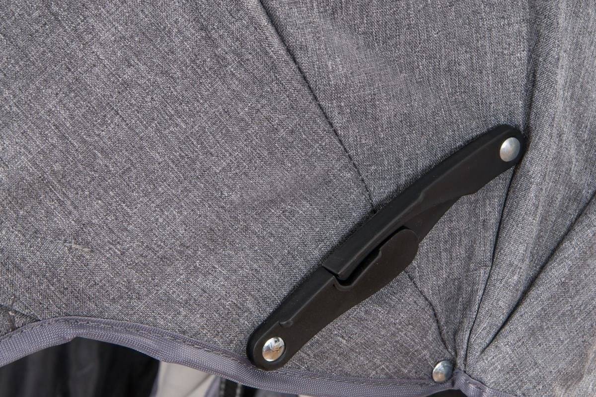 Tobi Velar триколка + дъждобран - сив