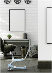 Скутер за баланс 5в1 HyperMotion - син