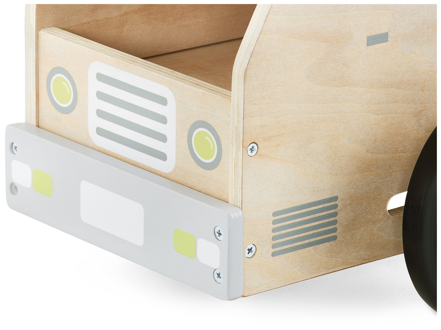 Дървен велосипед, кола, кола с блокчета