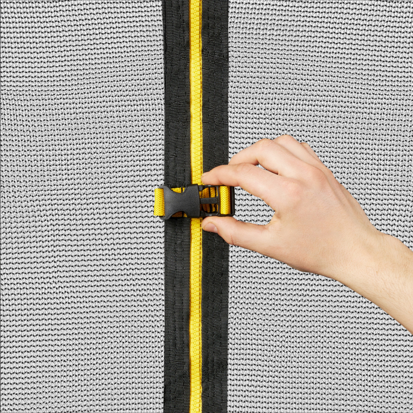 Детски градински батут HyperMotion XL - 305 см 10 фута - със стълба и вътрешна мрежа - за дома и градината