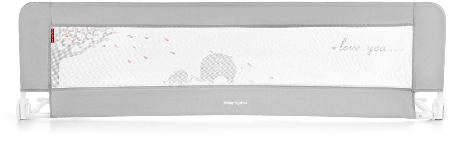 Предпазна преграда за легло - Релса за легло - сива