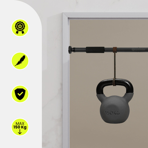 Регулируем лост за набирания HyperMotion 80-130 см, 150 кг, черен