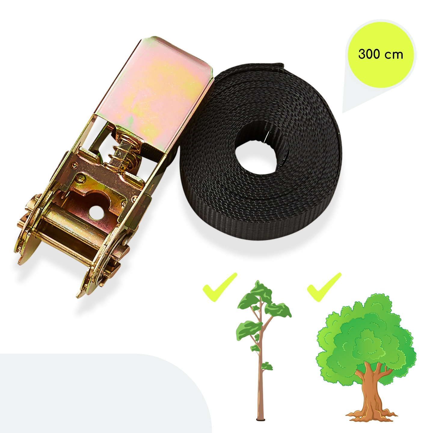 Комплект за катерене по дървета HyperMotion - 18 артикула