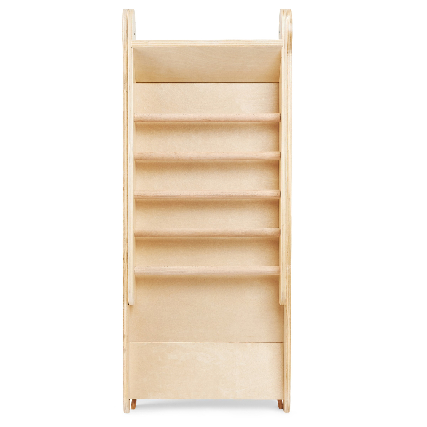 Дървена пързалка със стълба за деца