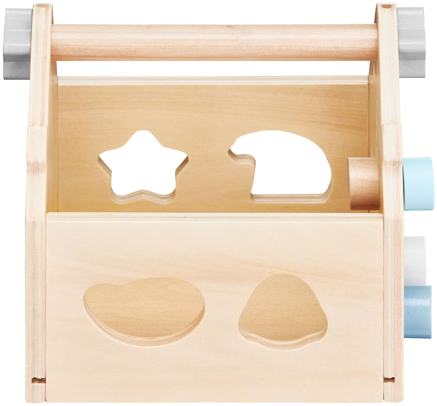 Сортер - образователна дървена къщичка с блокчета