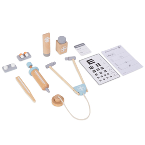 Дървен комплект на малкия лекар