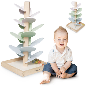 Дървен кулодрум - звуково дърво с топки