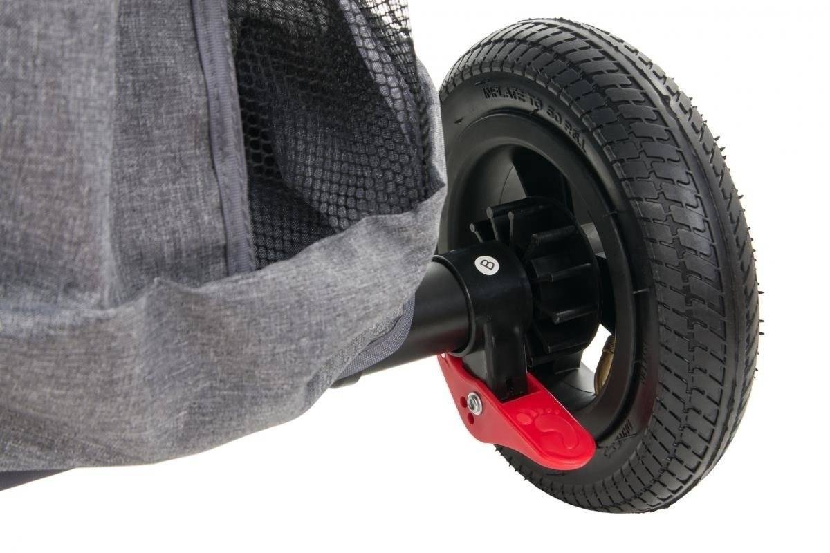 Tobi Velar триколка + дъждобран - сив