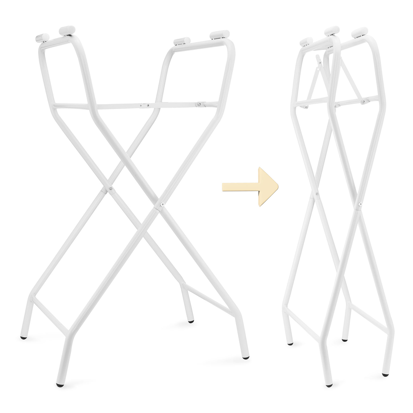 Сгъваема бебешка ваничка с термометър, вложка и стойка - цвят мента