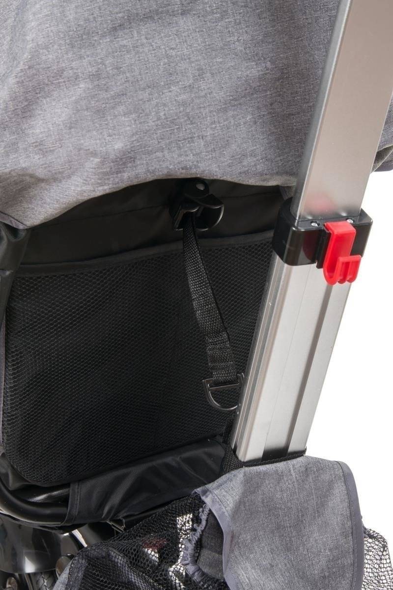 Tobi Velar триколка + дъждобран - сив