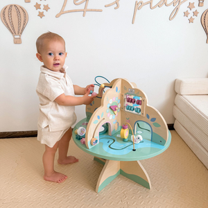 Образователна маса - многофункционално дърво