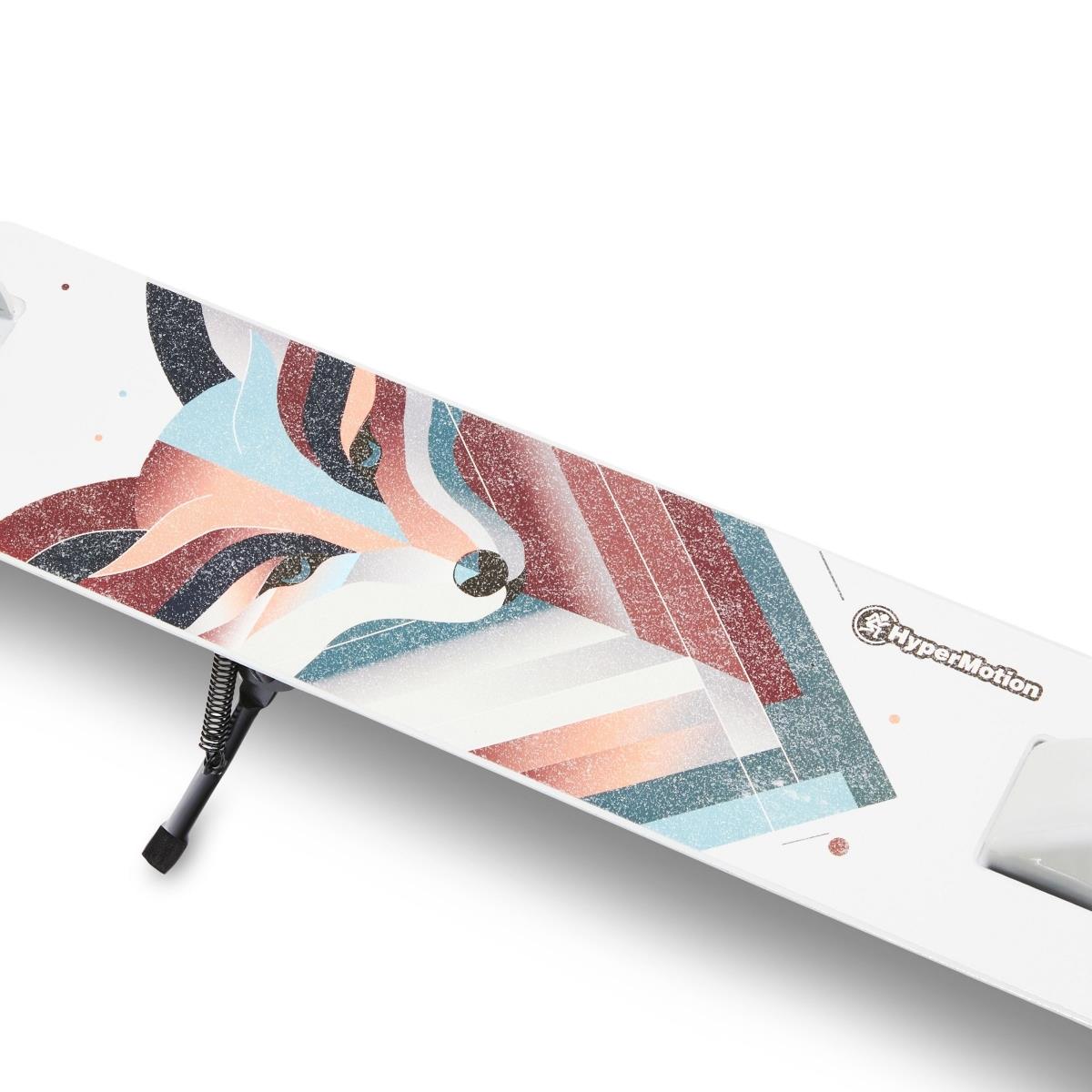 Двуколесен скутер за млади хора - с амортисьор - Hypermotion CITY SWIFT Winter Fox - 100kg