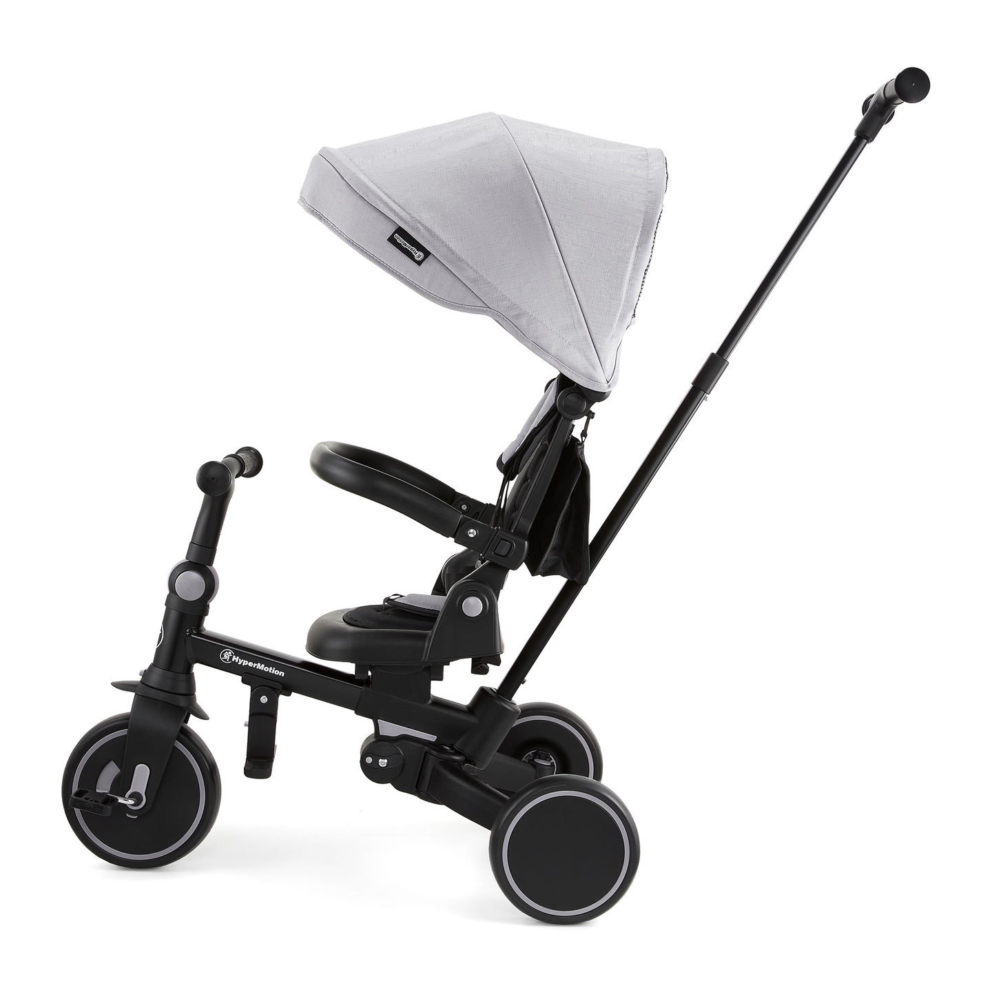 Многофункционална триколка 8в1 TOBI FOREST - сива