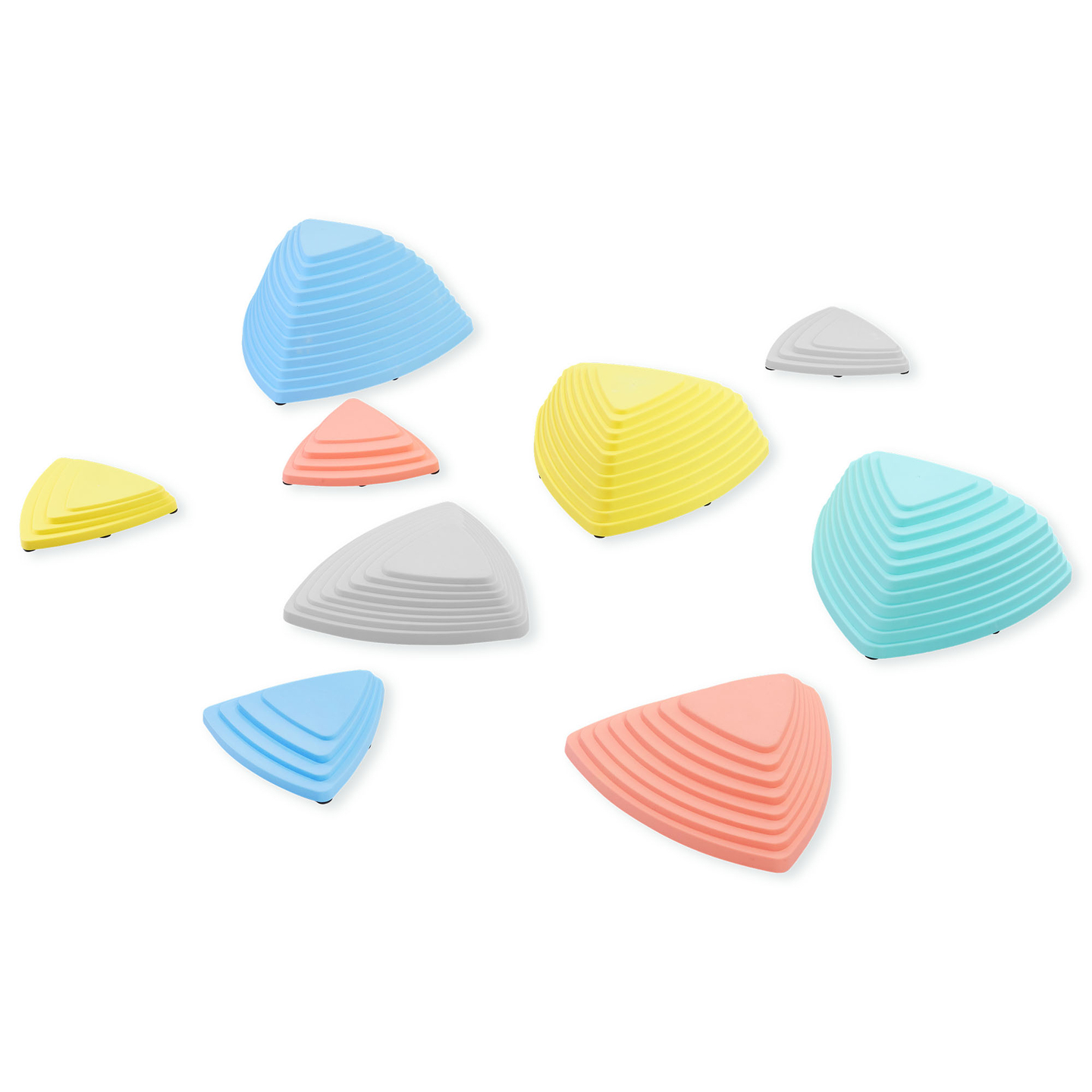 Цветни балансиращи камъни - 9 броя