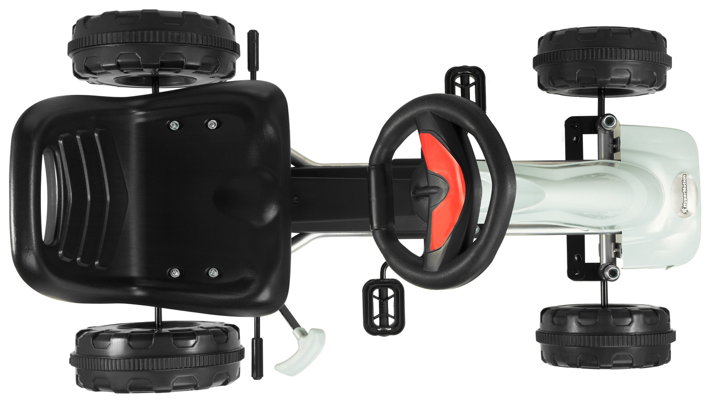 CHESTER картинг с педали - за деца от 3 до 6 години - сив