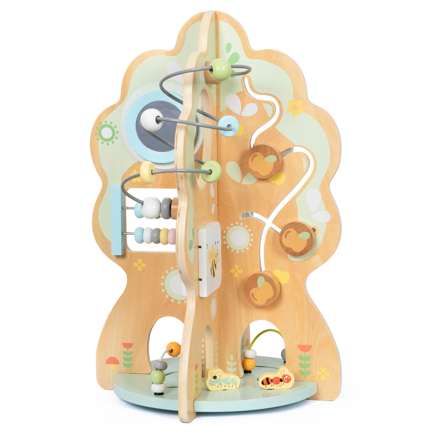 Дървена образователна играчка 10 в 1 - мултифункционално дърво