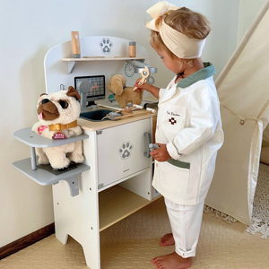 Болница за животни - дървен комплект