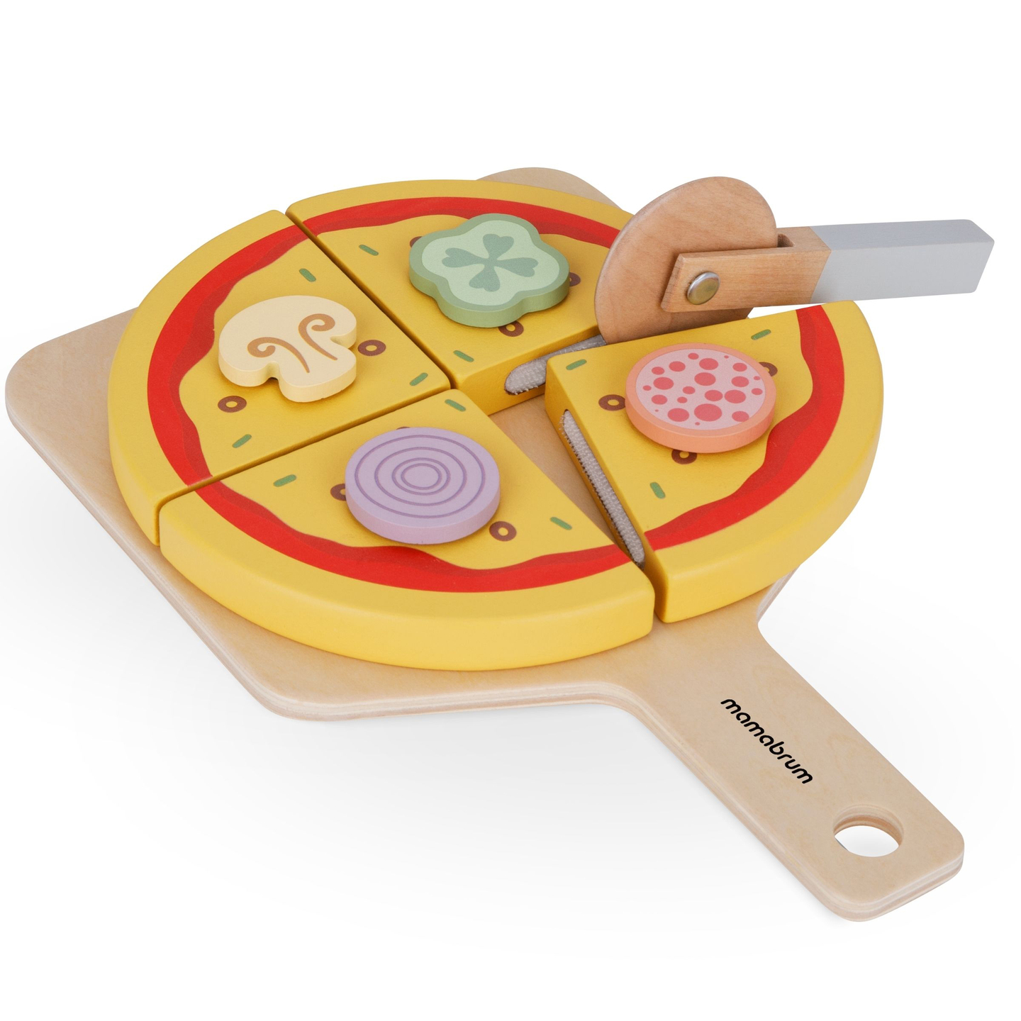 Дървен комплект за печене на пица