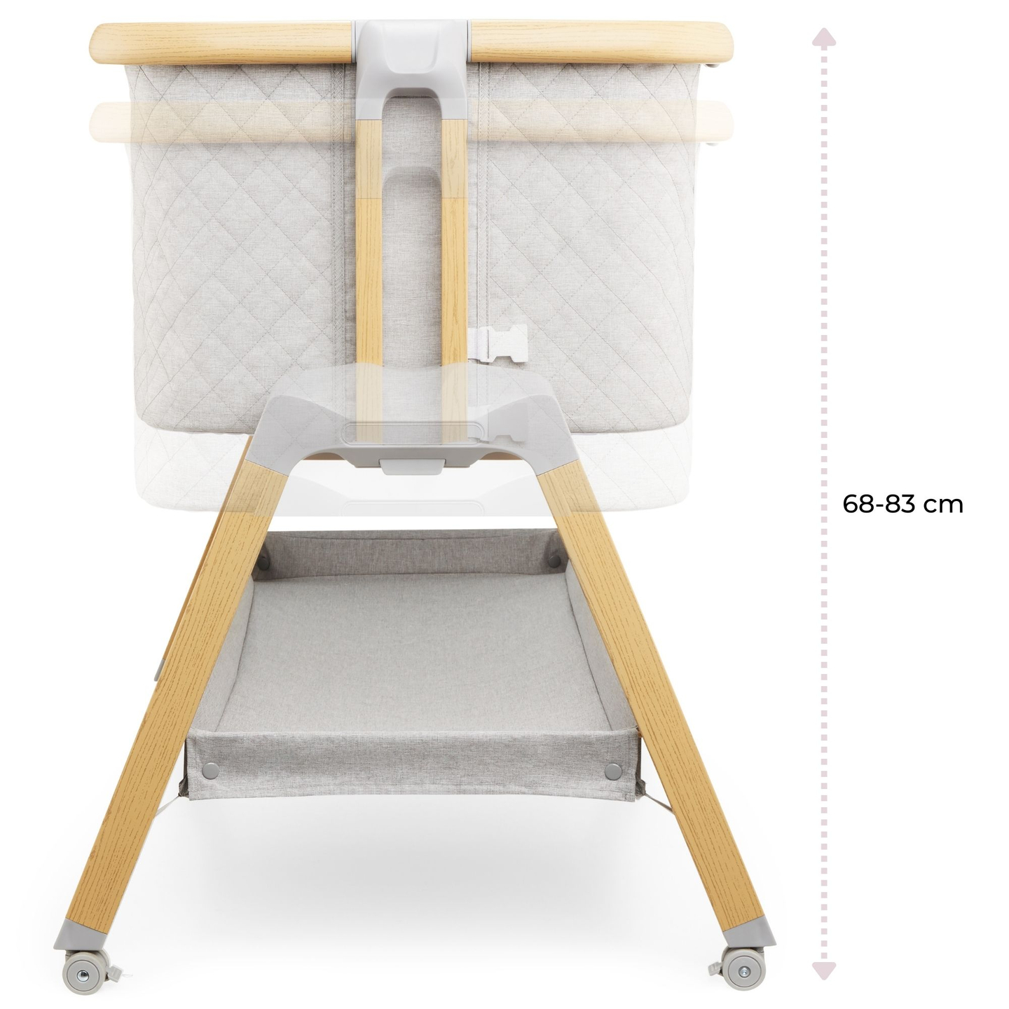 Детско креватче за пътуване, свободностоящо, 3 в 1 - Moby-Система DREEMY