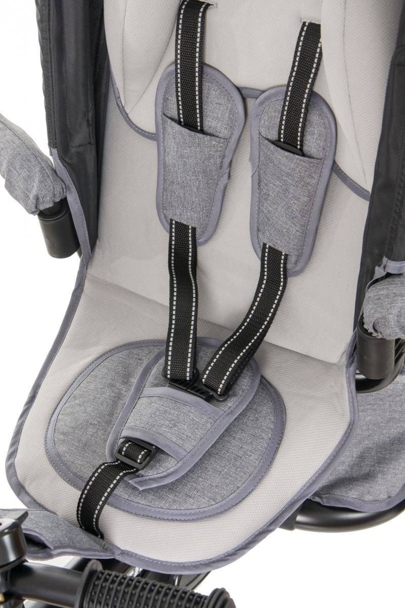 Tobi Velar триколка + дъждобран - сив