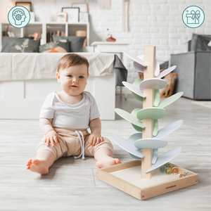 Дървен кулодрум - звуково дърво с топки