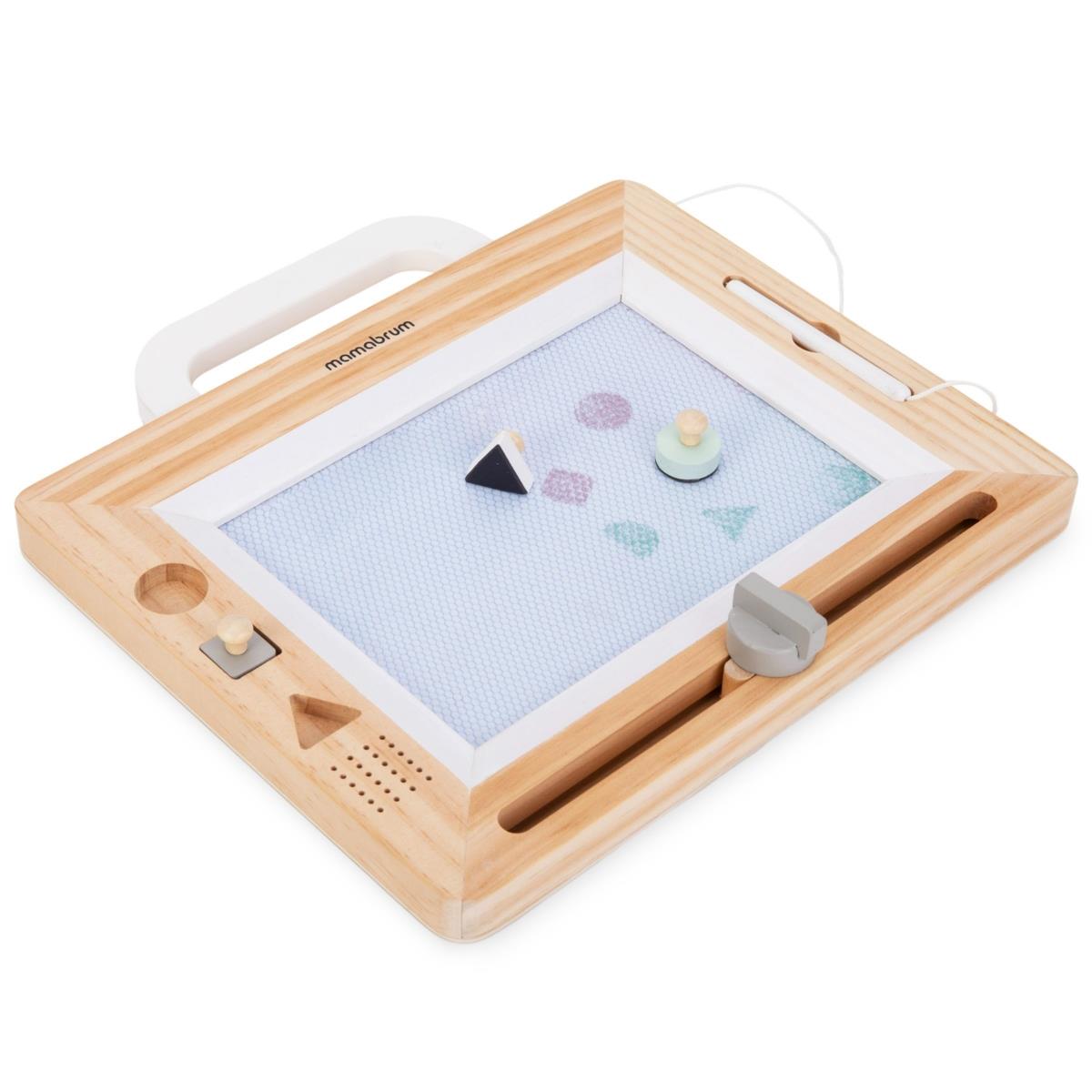 Дървен лексикон с печати - дъска за рисуване