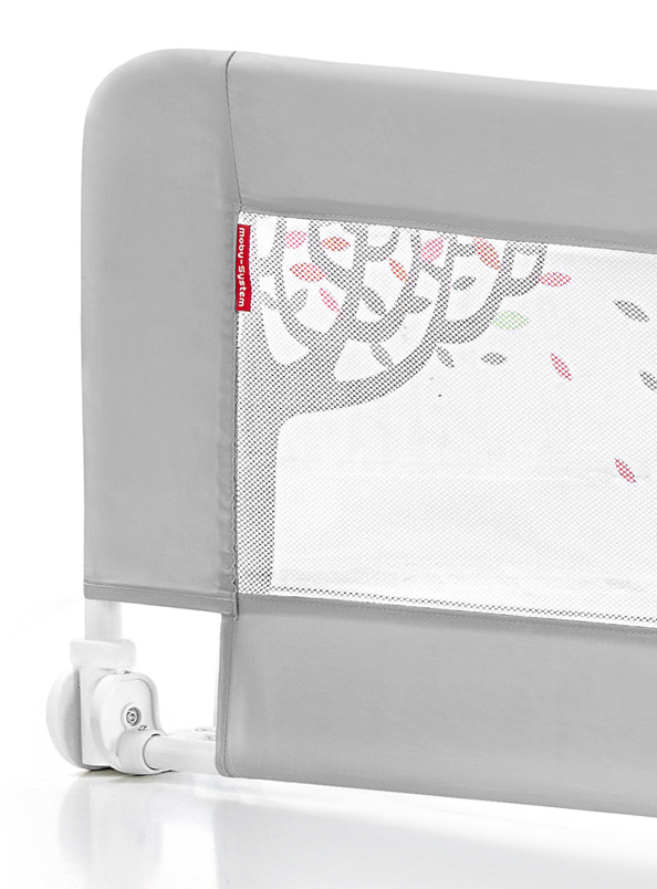 Предпазна преграда за легло - Релса за легло - сива