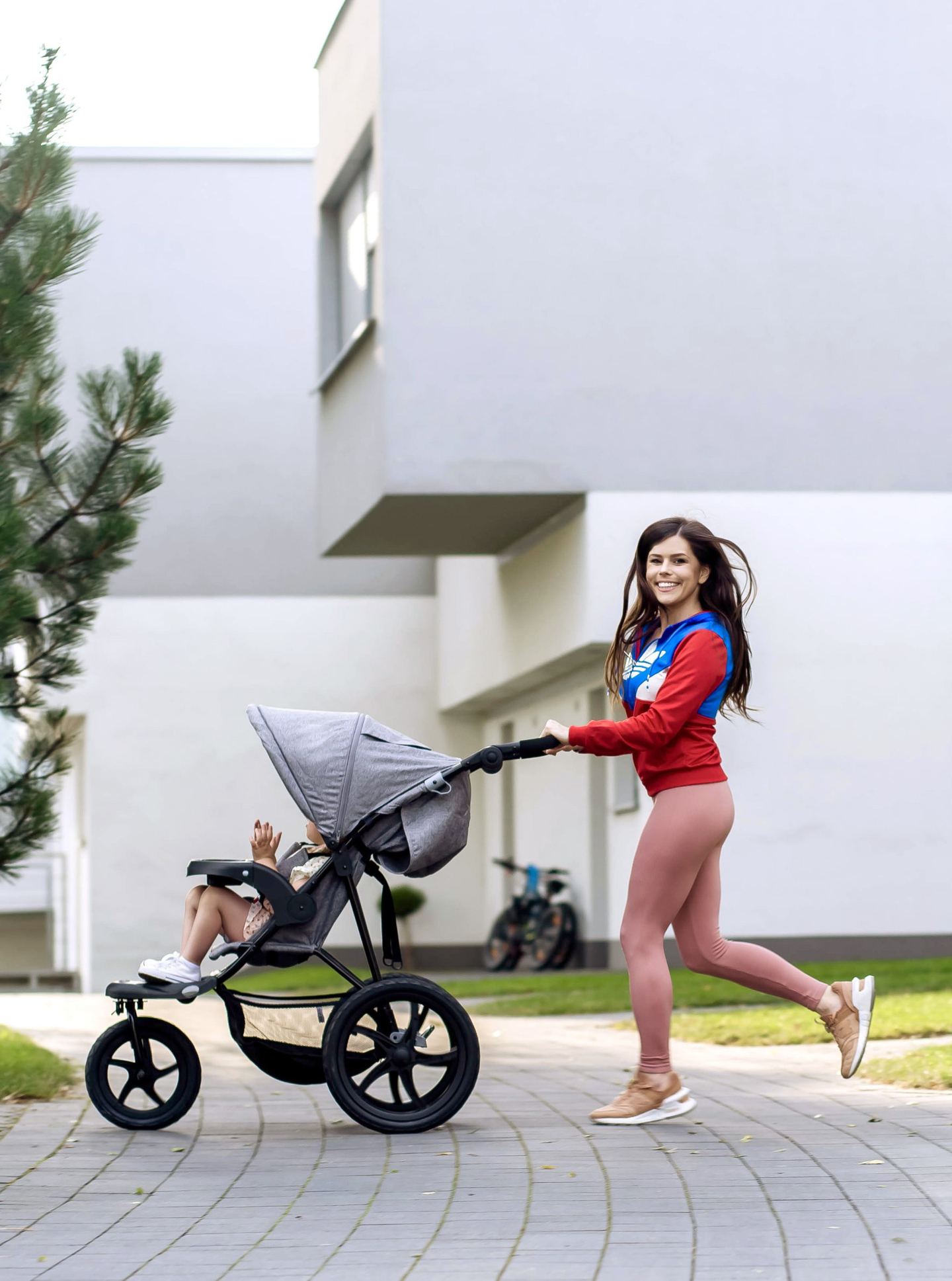 Бебешка количка за джогинг + детска количка 0m+ Moby-System MOUNTAIN