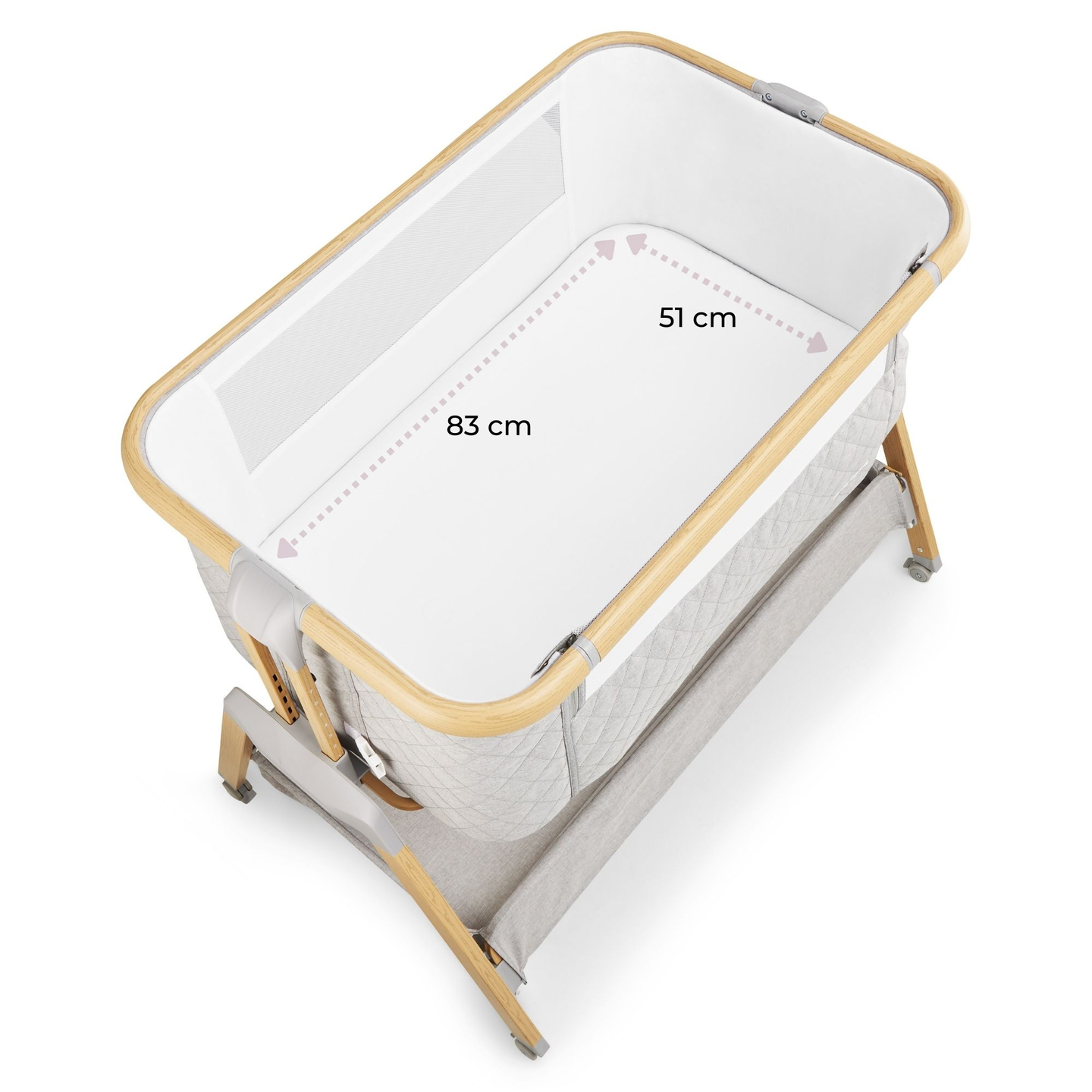 Детско креватче за пътуване, свободностоящо, 3 в 1 - Moby-Система DREEMY