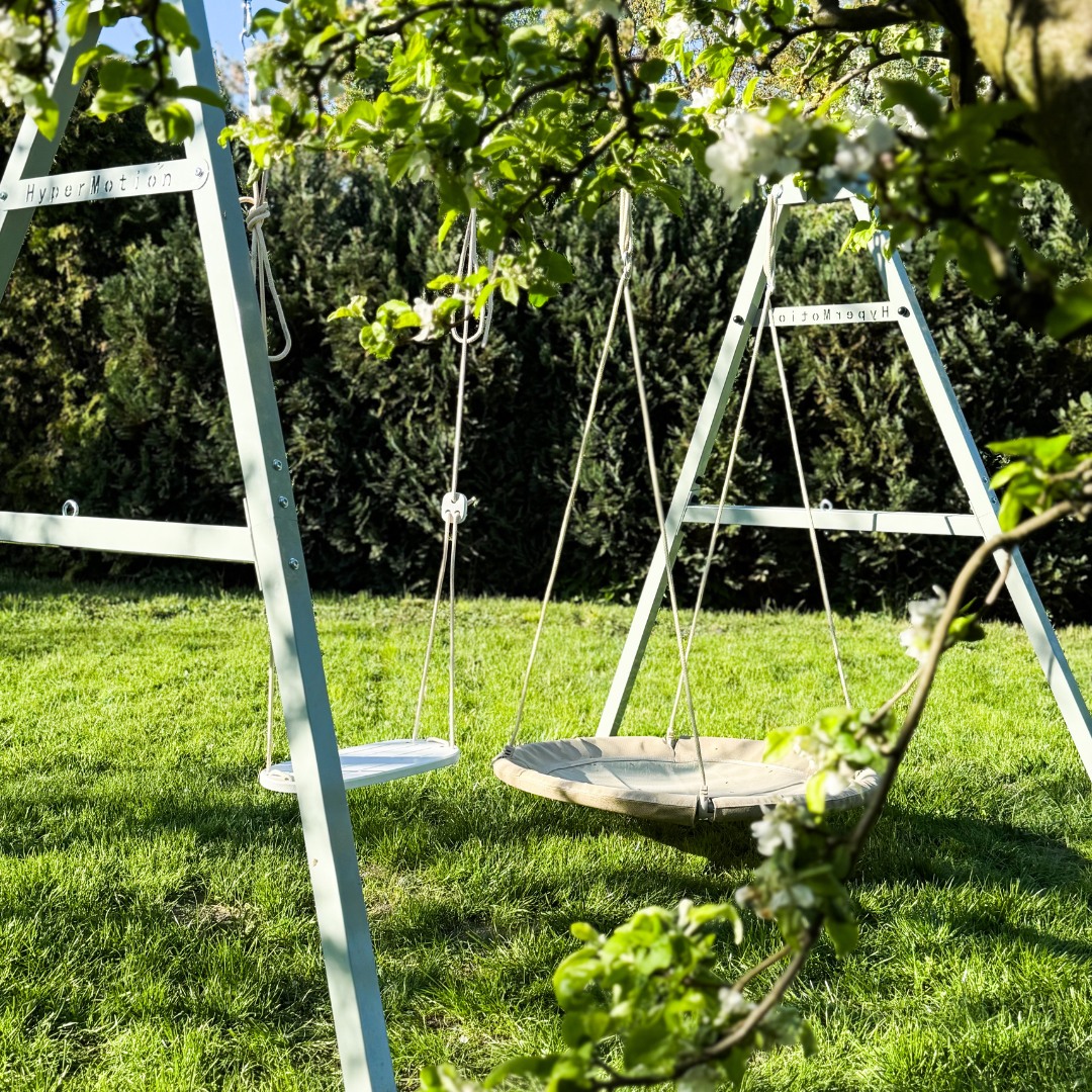 Стоманена рамка за градинска люлка или хамак