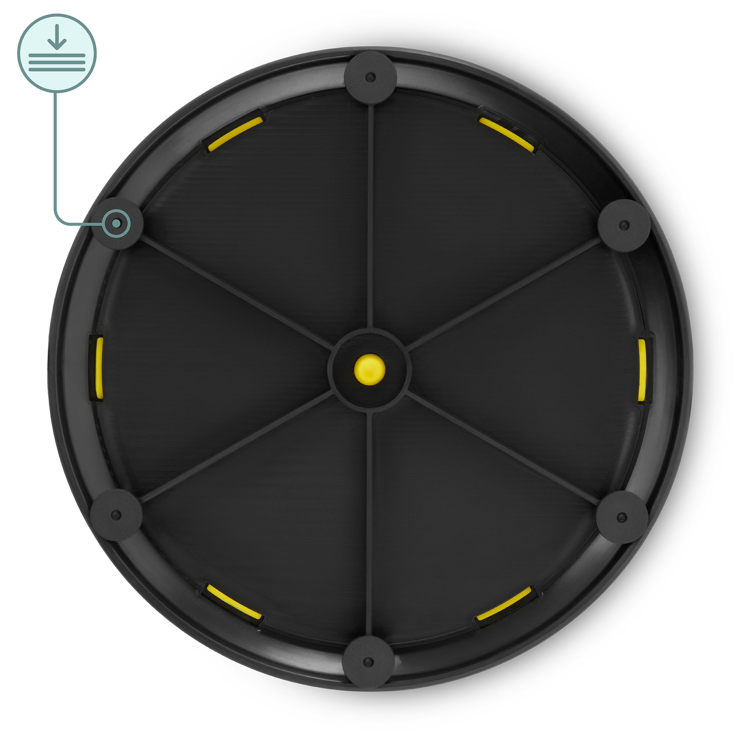 Цветни сензорни дискове за деца - 24 броя
