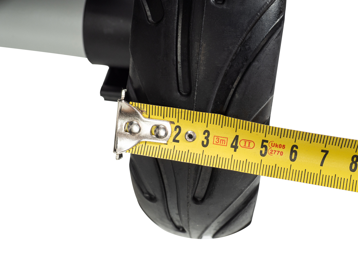 HyperMotion TOBI VECTOR триколка - вечни надуваеми колела + щанга за бутане. Цвят: черен.