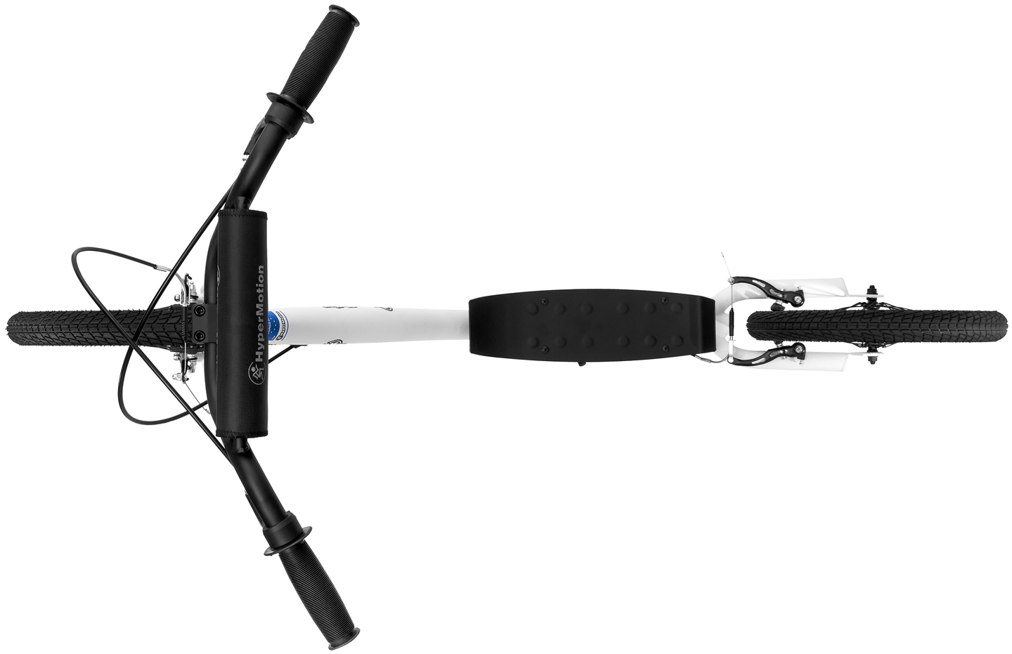 Градски скутер HyperMotion RIVA с надуваеми колела 50 и 40 см