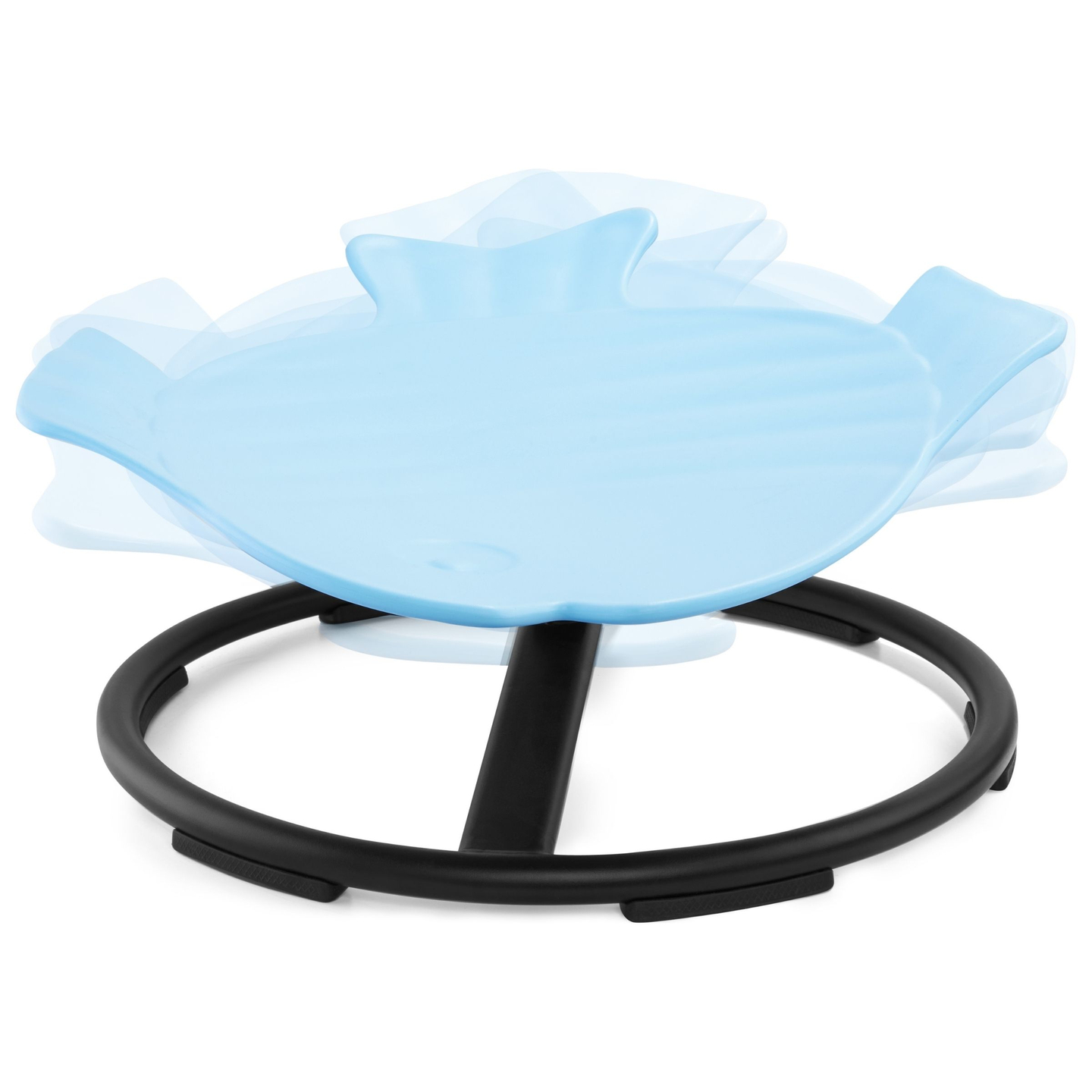 Мини въртележка за деца Рибка - синя