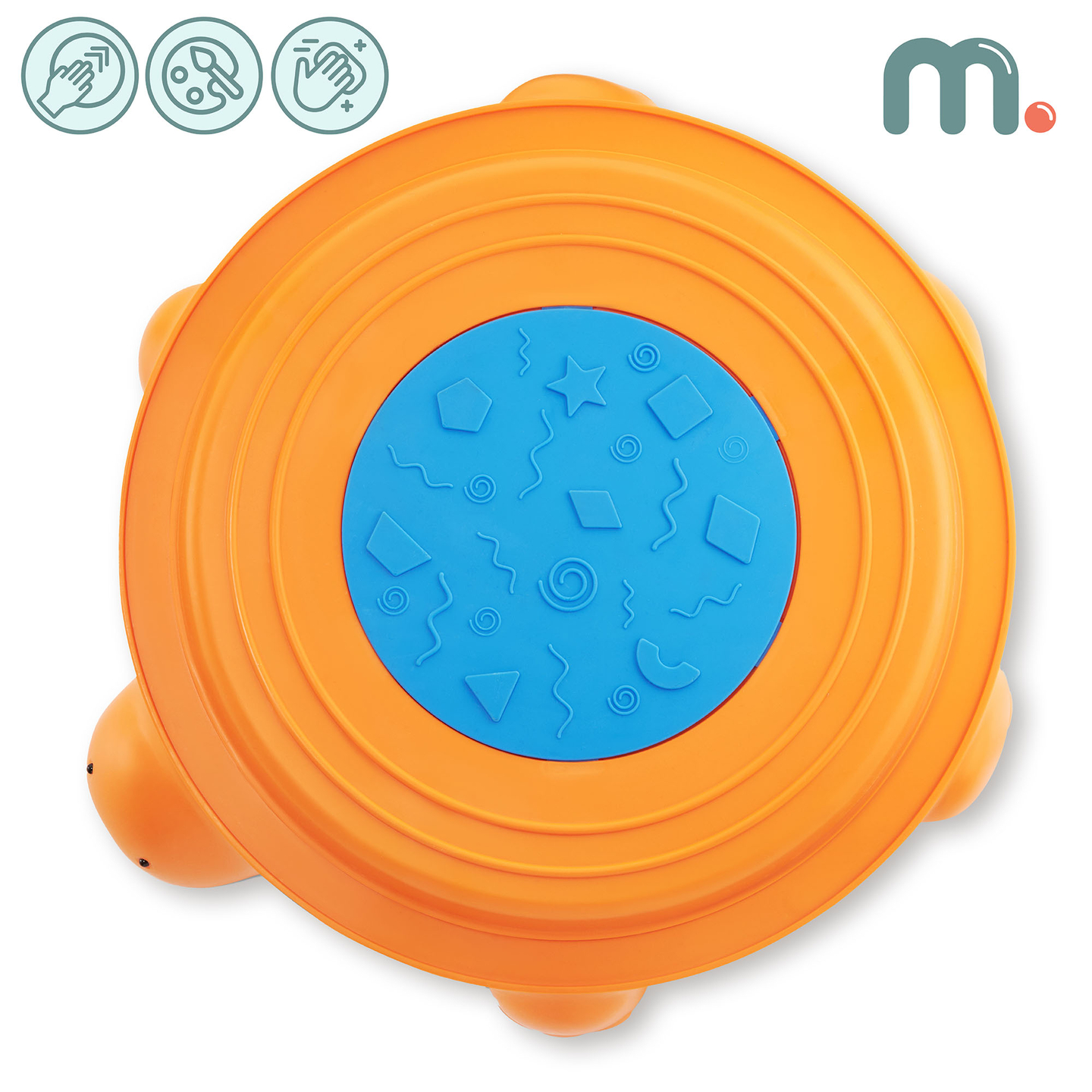 Сензорна пътека за деца - Цветна костенурка