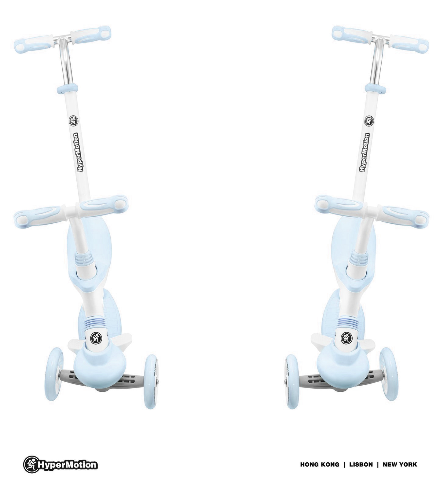 Скутер за баланс 5в1 HyperMotion - син