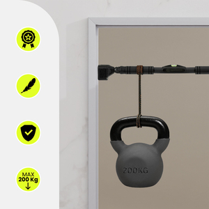 Регулируем лост за набирания HyperMotion 74-100 см, 200 кг, черен