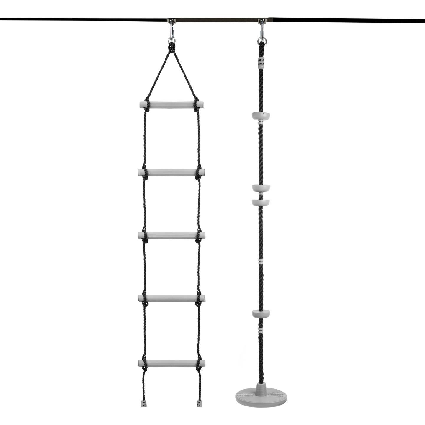 Пътека с нинджа препятствия за деца - комплект HyperMotion slackline - 10 препятствия