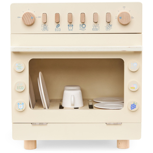 Дървена съдомиялна с аксесоари