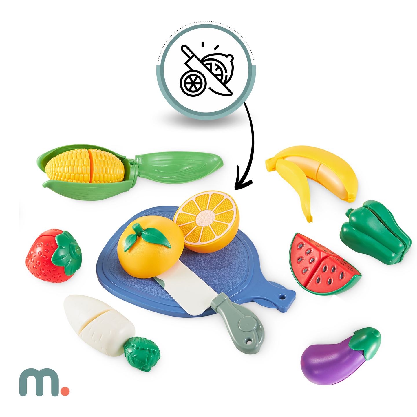 XXXXL голяма дървена интерактивна кухня с LED осветление, пералня, микровълнова печка - 50 елемента