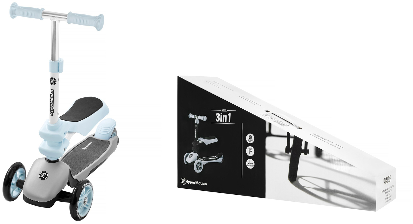 Триколка за баланс HyperMotion 3в1 - синя