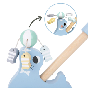 Дървено уплътнение с пръчка - бутало