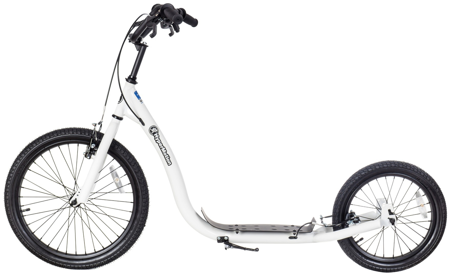 Градски скутер HyperMotion RIVA с надуваеми колела 50 и 40 см