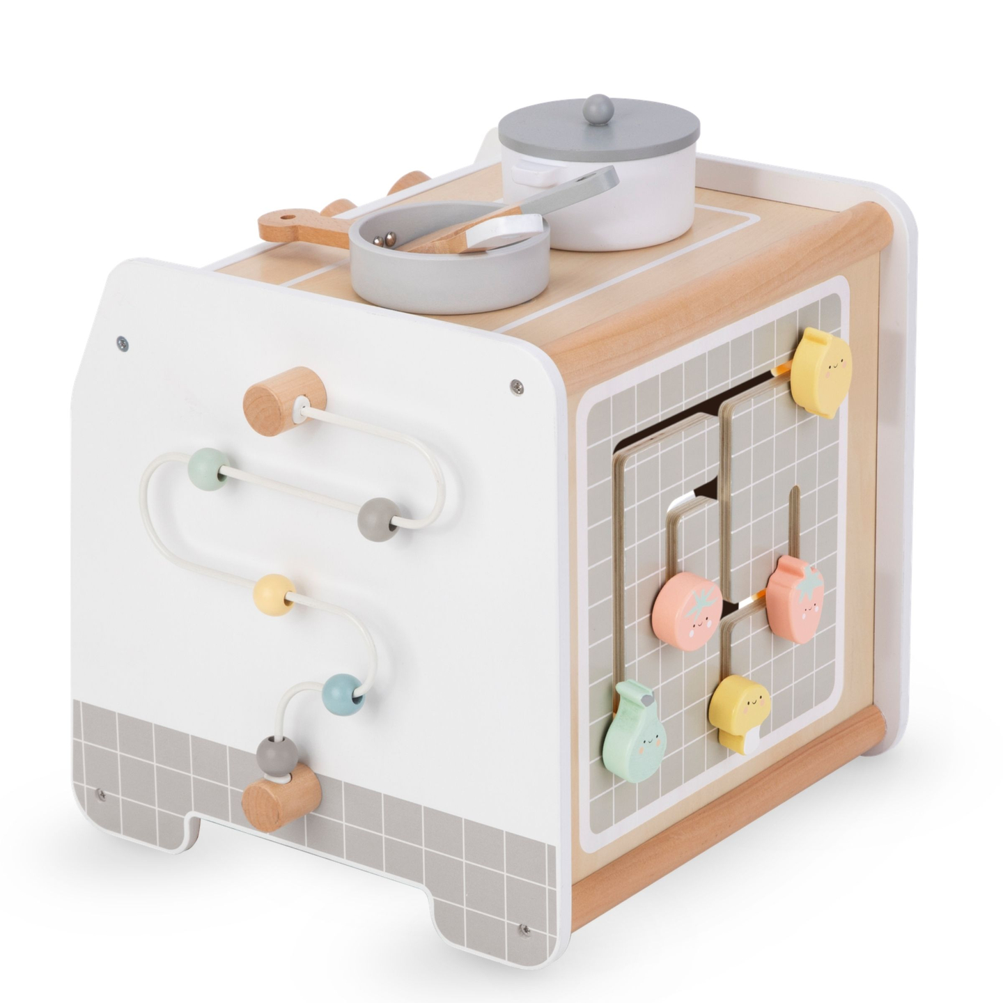 Дървена кухня - образователен куб