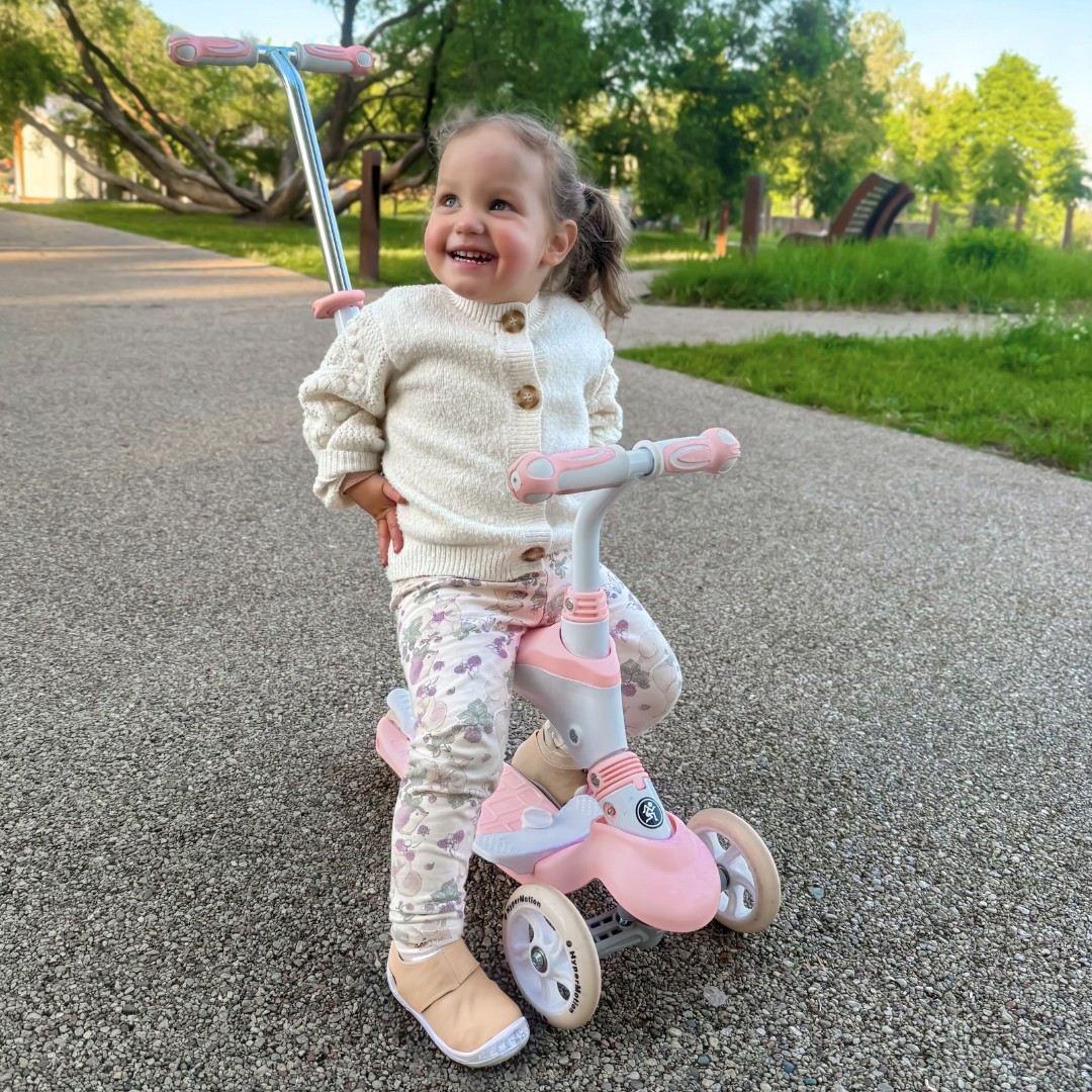 Скутер 5в1 HyperMotion - розов