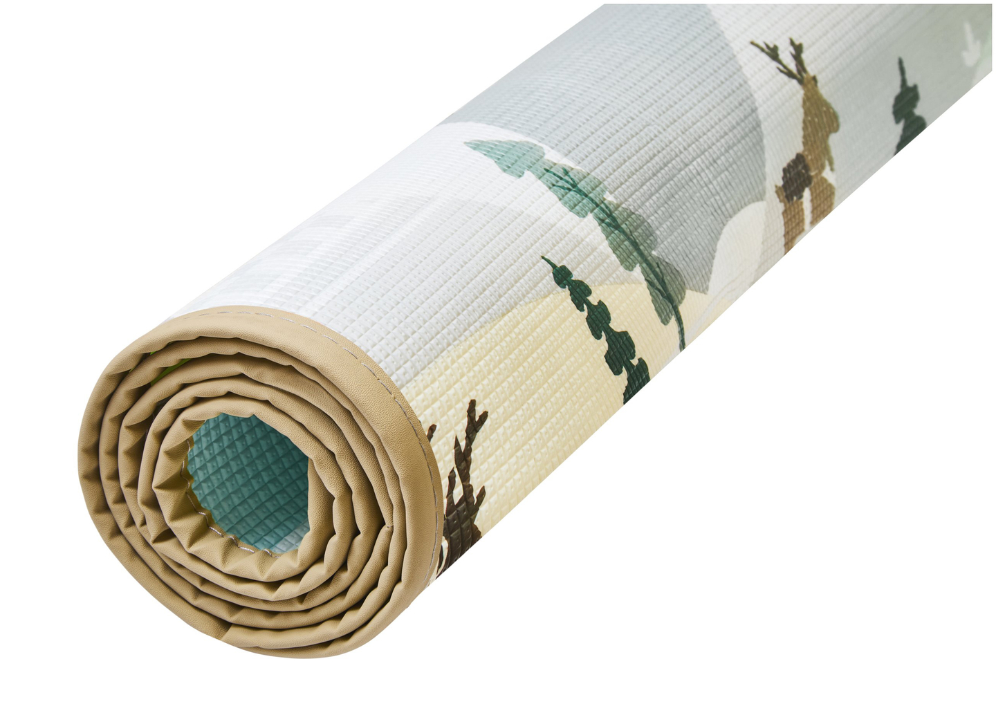 Двустранна подложка от пяна - приказна страна / зимен град