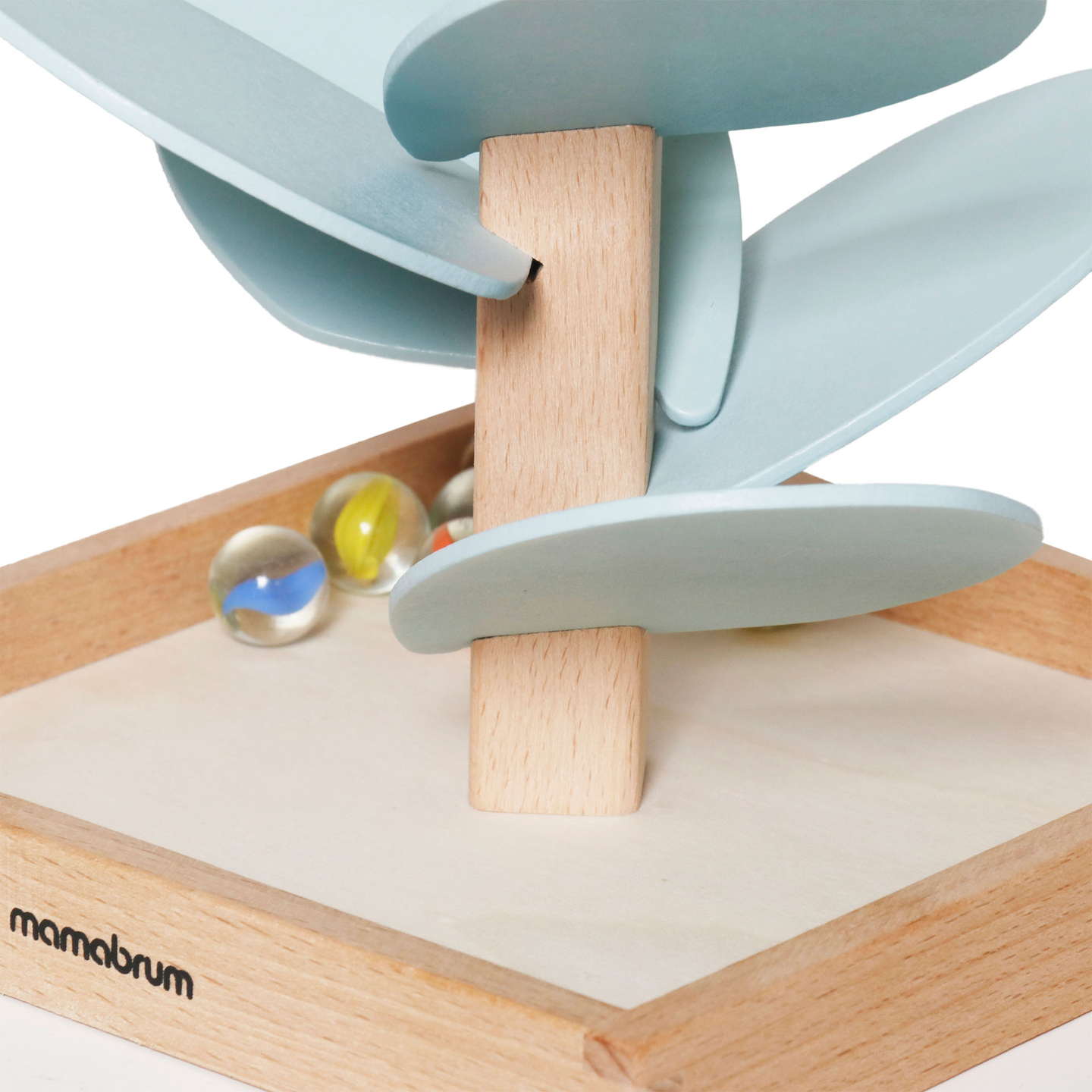 Дървен кулодрум - звуково дърво с топки